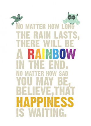 Rainbow happiness