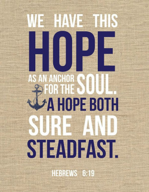 anchor of hope...