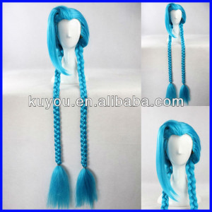 moq$300) League of Legends jinx cosplay perücke, League of Legends ...
