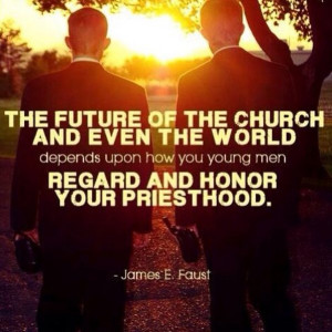 Boys and the priesthood.