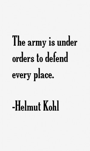 Helmut Kohl Quotes & Sayings
