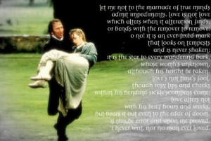 Sense and Sensibility Sonnet 116~~~ Taught this to my Lit students ...