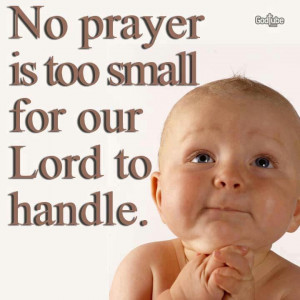 ... baby is not doing well and may not survive. I ask that you pray for