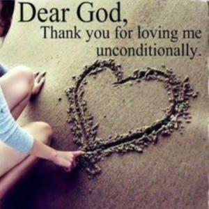 God's unconditional LOVE