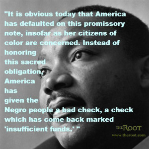 Martin Luther King Jr. on What America Owes Black People