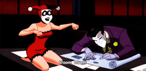 gif batman: the animated series batman the joker harley quinn batman ...