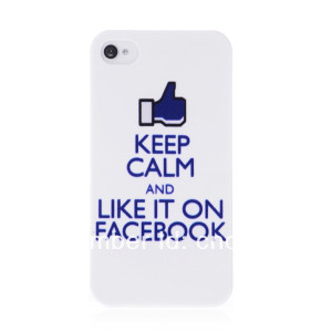 Popular Quote Mobile Phone Case - Keep Calm and Like it on Facebook ...
