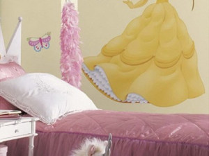 Princess Wall Mural for the Room of Your Little Daughter