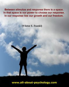 Viktor Frankl Quote. More