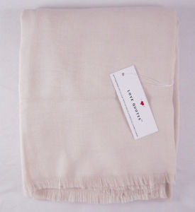Détails sur Love Quotes Rayon Eyelash Scarf in Cashmere NWT
