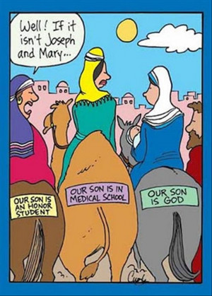 Mary and joseph, God, funny pictures