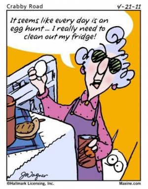 Easter Egg Hunt Humor from Maxine.