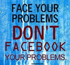 ... problems quote life facebook strong problems handle social media deal