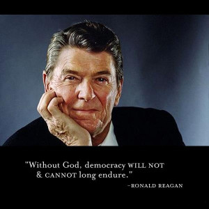 We need another president like Reagan.