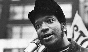 Black Panther leader Fred Hampton in 1969. Photo by Paul Sequeira.