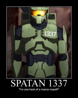Spartan 1337 by Blaziken-Pokemorph