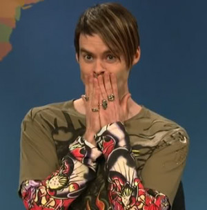 ... Ed Hardy-loving Weekend Update City Correspondent character, Stefon
