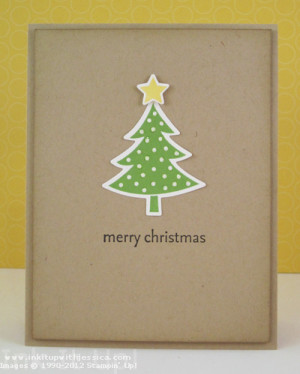 Simple Christmas Card Easy