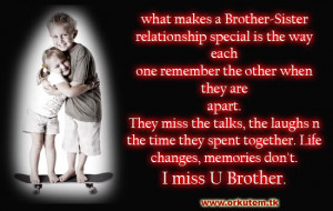 Miss You Brother Quotes Brothers orkut... miss u