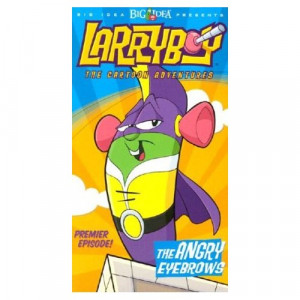 LarryBoy And The Angry Eyebrows VHS