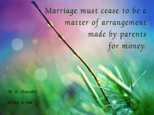 Mahatma Gandhi Quotes on Marriage