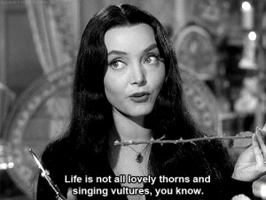 ... original # morticia addams # gif # reblog # morticia the sculptress