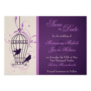 Save the Date Invitations Wording