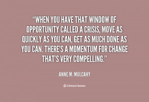 Window of Opportunity Quotes