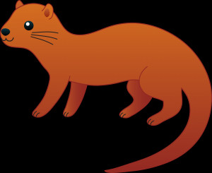 Cartoon Otter Clip Art