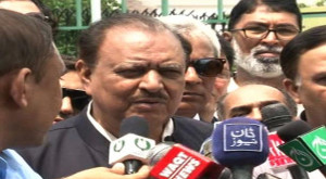 ... candidate Mamnoon Hussain despite objections, Geo News reported