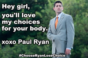 Hey girl, you'll love my choices for your body. xoxo Paul Ryan