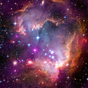 The star-forming region NGC 602 inside the 