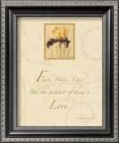 Framed Bible Verse Artwork, 1 Corinthians 13, Love Print by cutencomfy