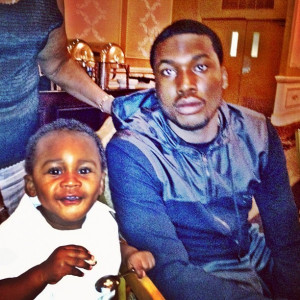Meek Mill And His Son