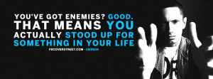 Got Enemies Eminem Quote Picture