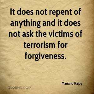 Mariano Rajoy Forgiveness Quotes