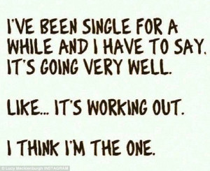 ... (18) Gallery Images For Instagram Quotes About Being Single