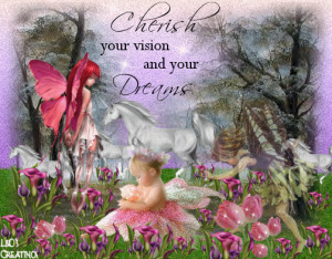 Cherish your dreams beautiful graphic
