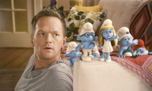 Neil Patrick Harris Neil and The Smurfs >.