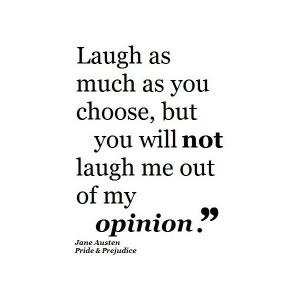 Jane Austen Pride and Prejudice Quote