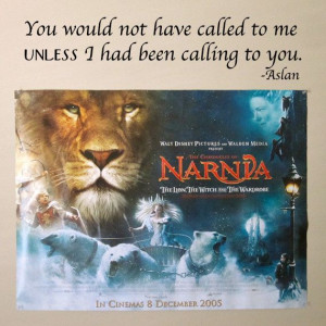 Narnia quote...sounds familiar :)