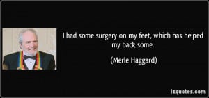 More Merle Haggard Quotes