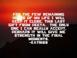 Catching Fire Katniss And Peeta Quotes