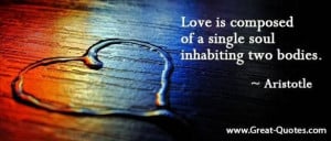 Greek philosophy quotes on love