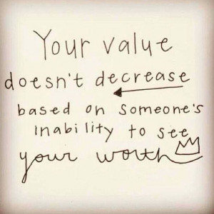Your value. Quote