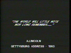 Gettysburg Address 535