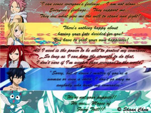 FAIRY TAIL Quotes~ by CiellyPhantomhive
