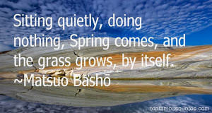 Favorite Matsuo Basho Quotes