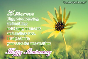 ... Wishes http://www.quotes4smile.com/category/anniversary-quotes