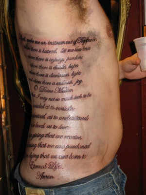 Quote Tattoos On Side Rib quote tattoo (5)